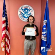 An immigrant recieves their naturlaization