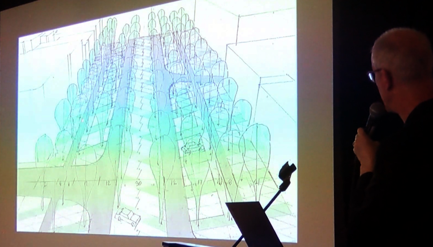 Median parking proposal