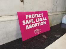 Protect safe and legal abortions