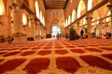 Interior of a mosque