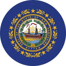 NH state seal