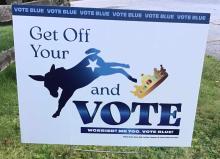 Get off your ass and vote