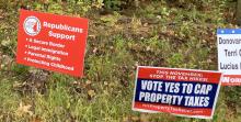 Republican signs