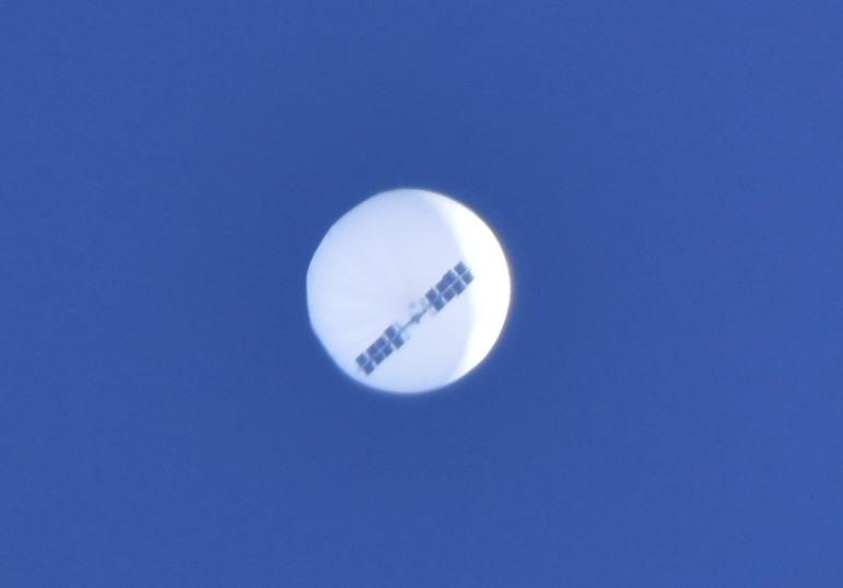 Chinese spy balloon over Myrtle Beach by Russotp