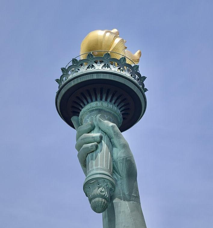 Statue of Liberty's torch